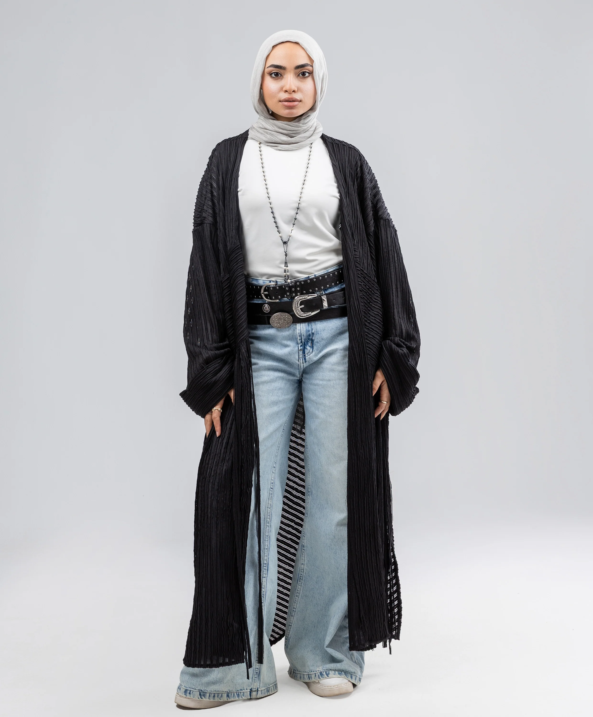 Aura Crinkle Kimono - Image 11