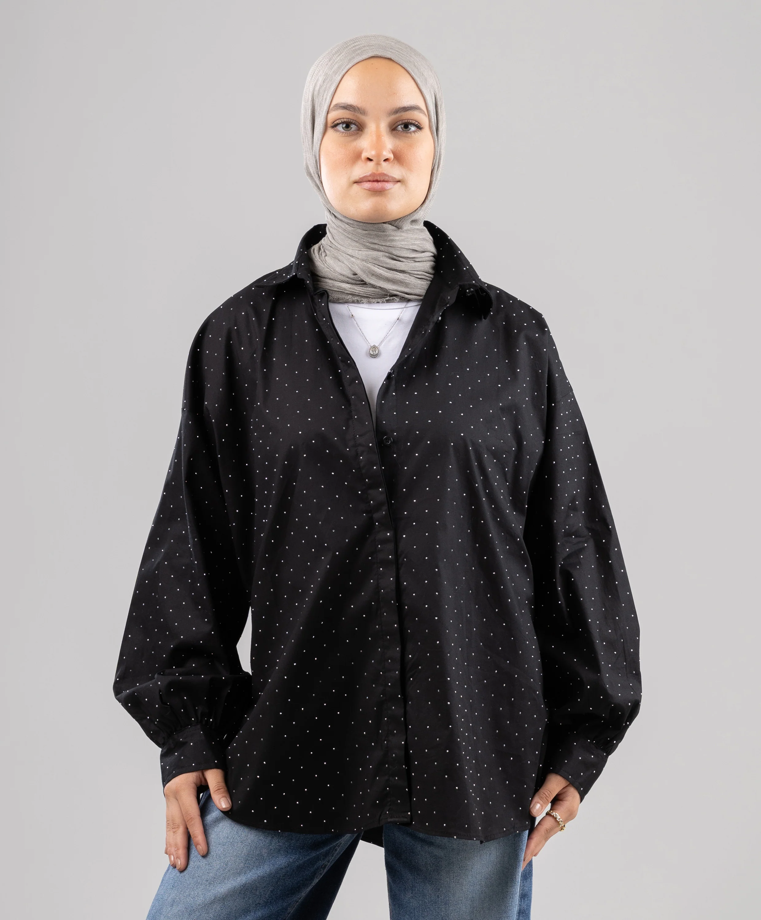 Bling Oversized Shirt
