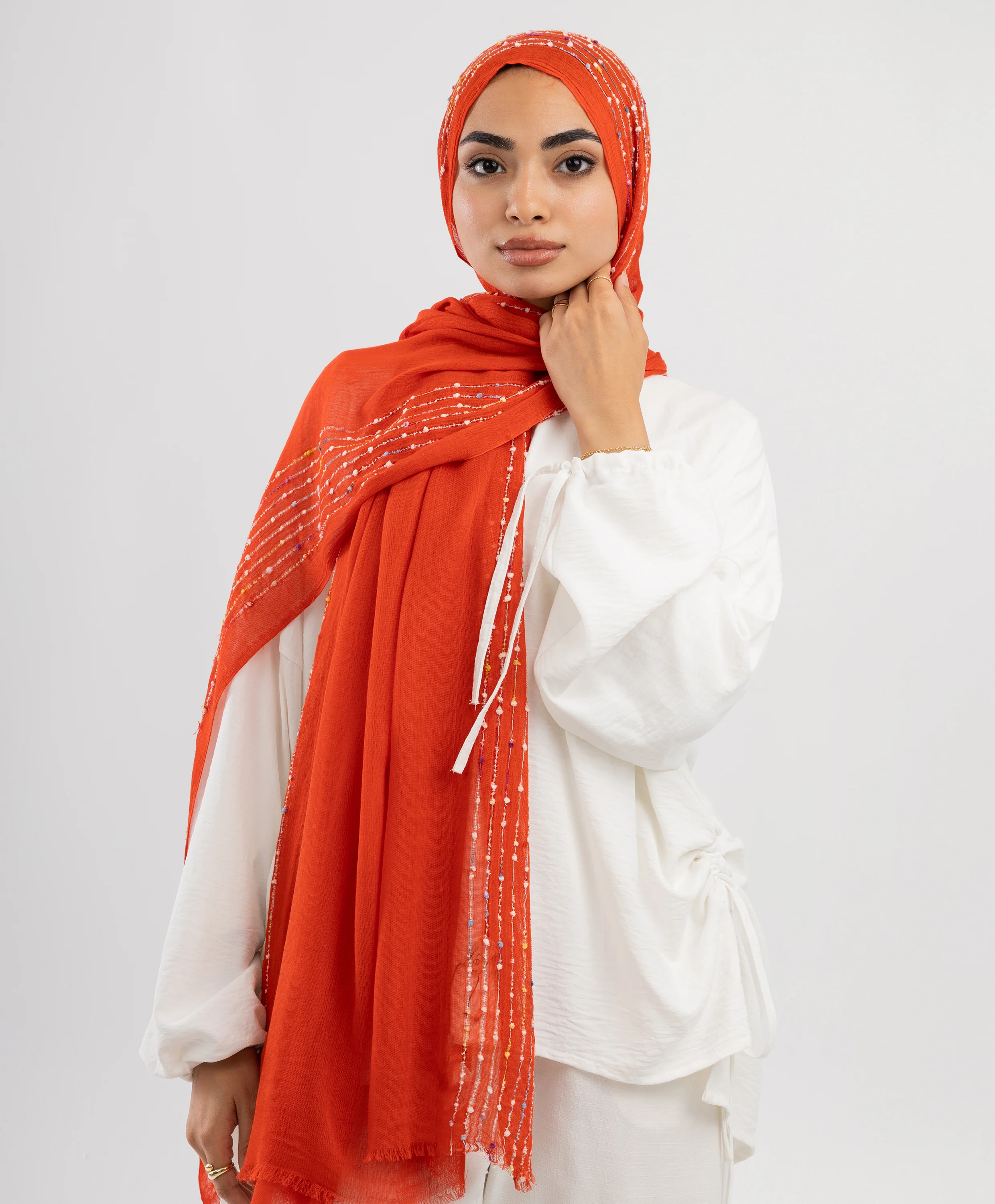 Bocca Linen Scarf - Image 21