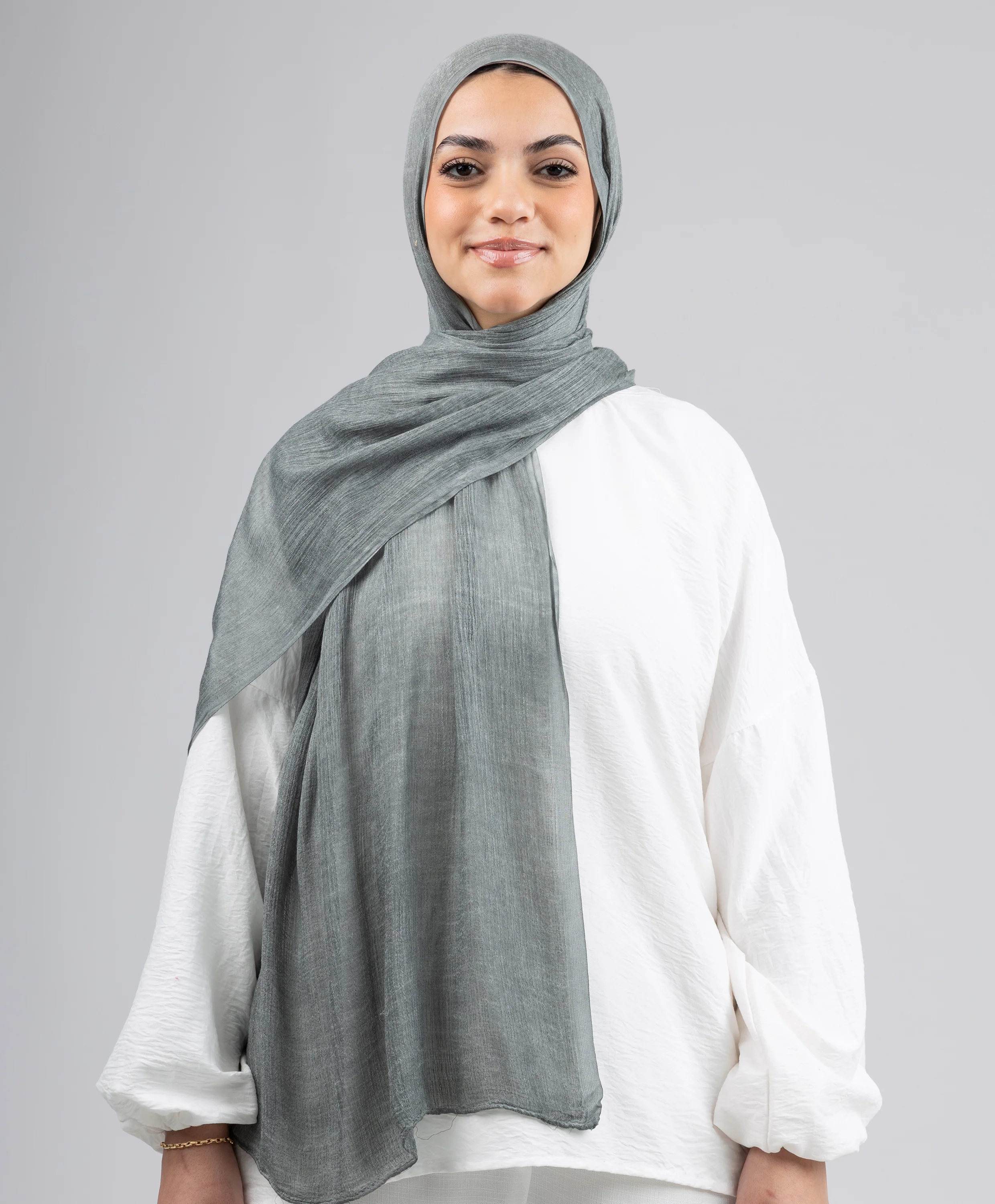 Breezy Linen Marble Scarf - Image 17