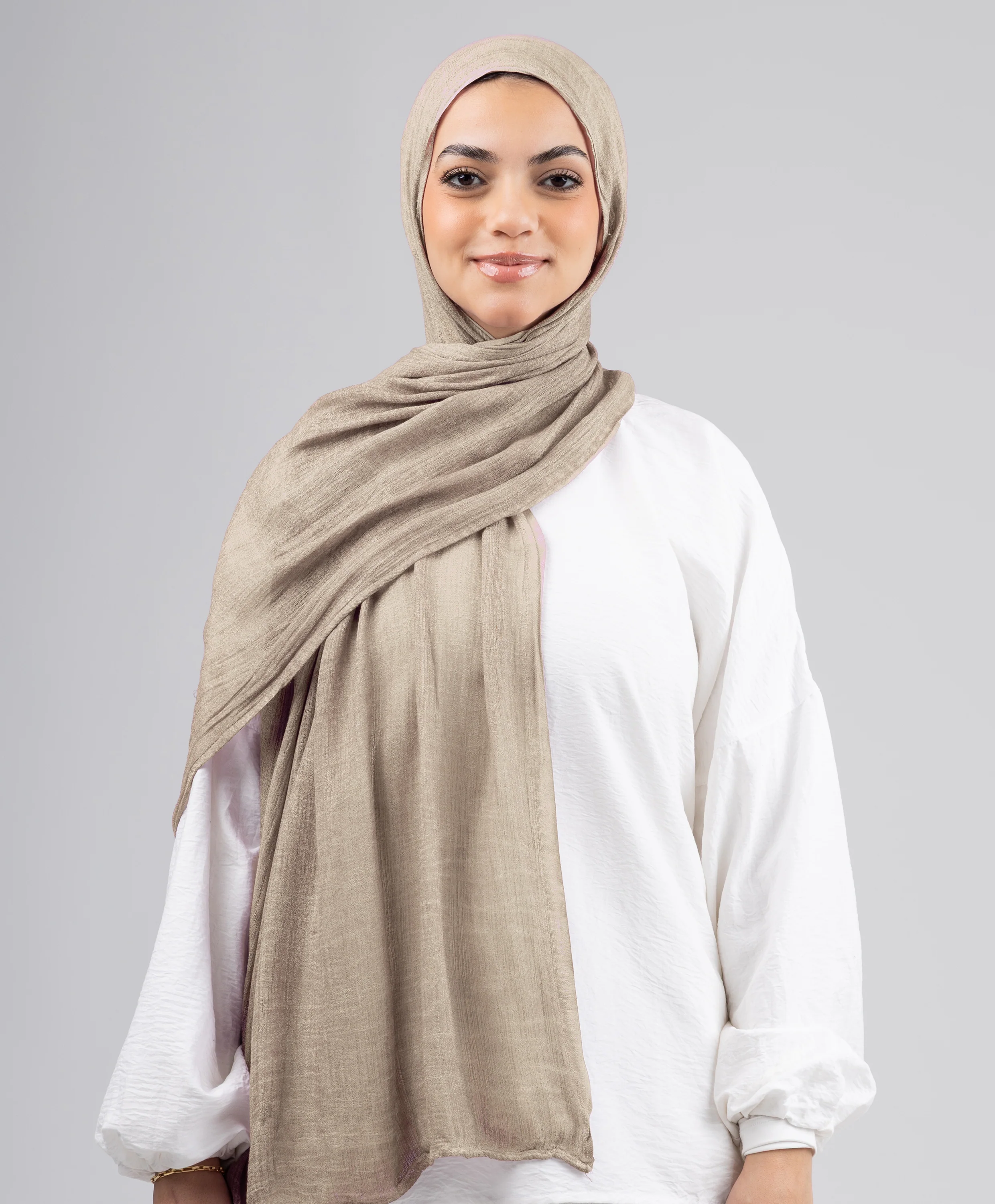 Breezy Linen Marble Scarf - Image 28