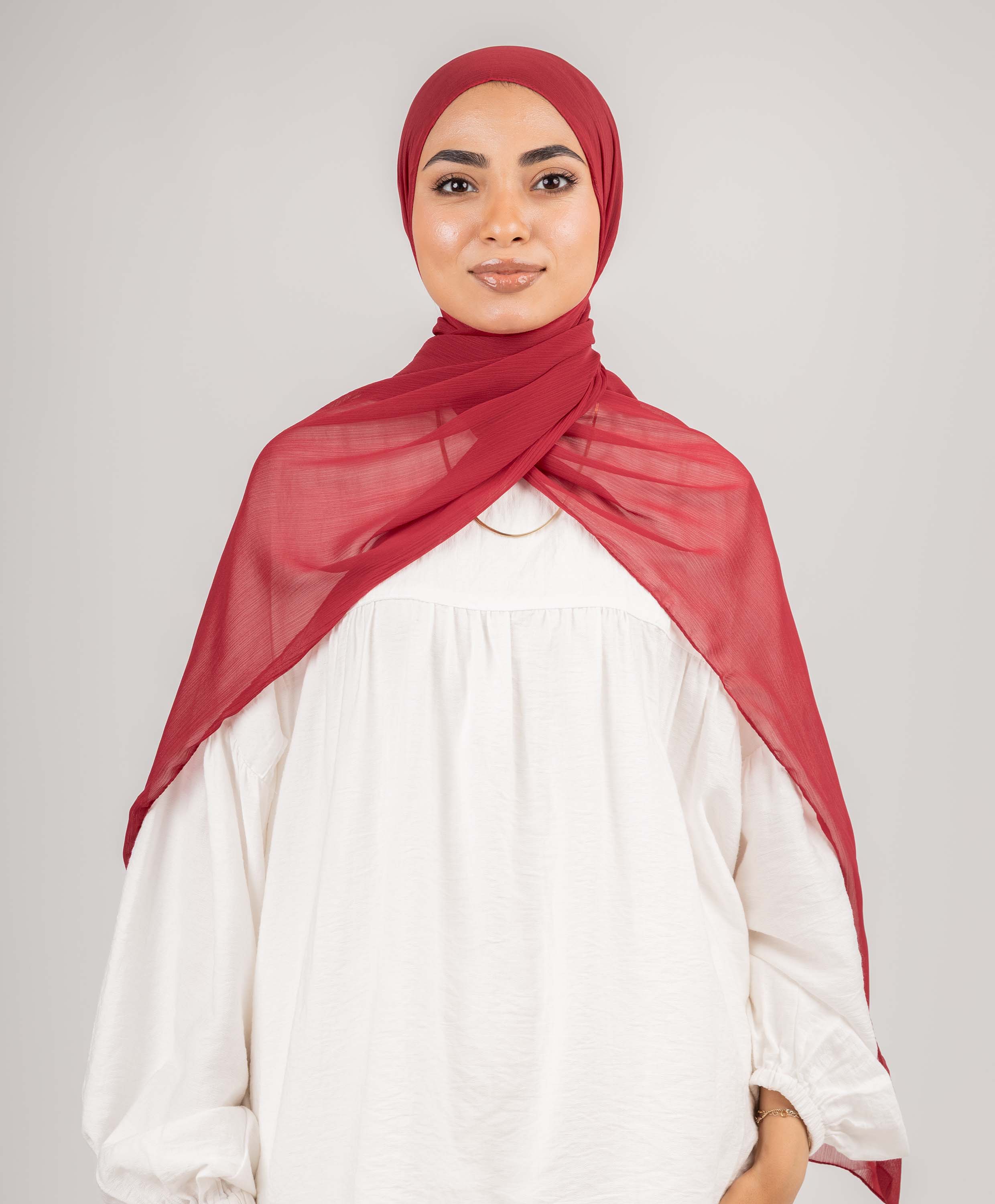 Chiffon Crinkle Scarf - Image 42