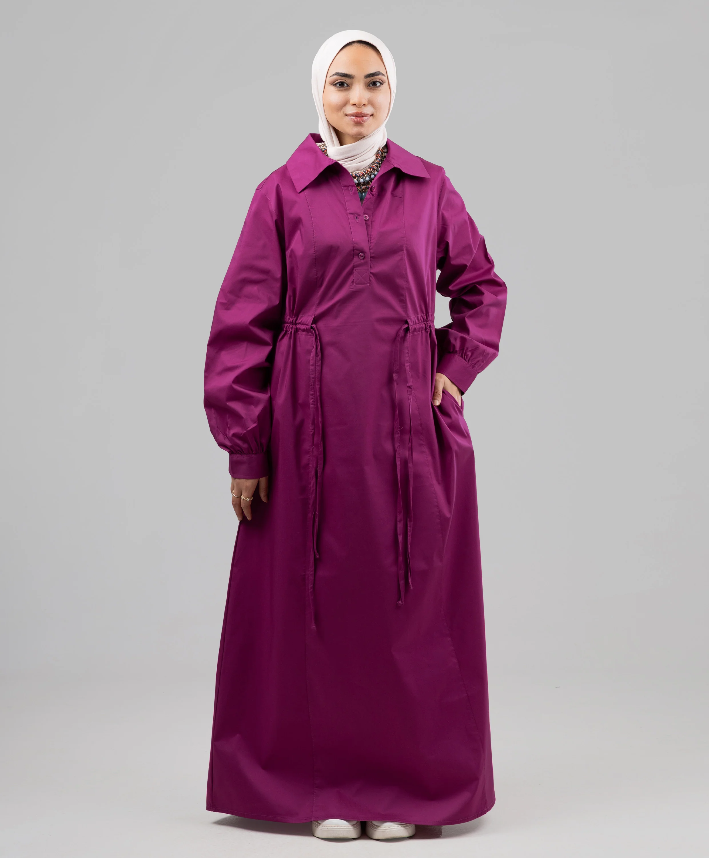 Corded Poplin Dress - Image 9
