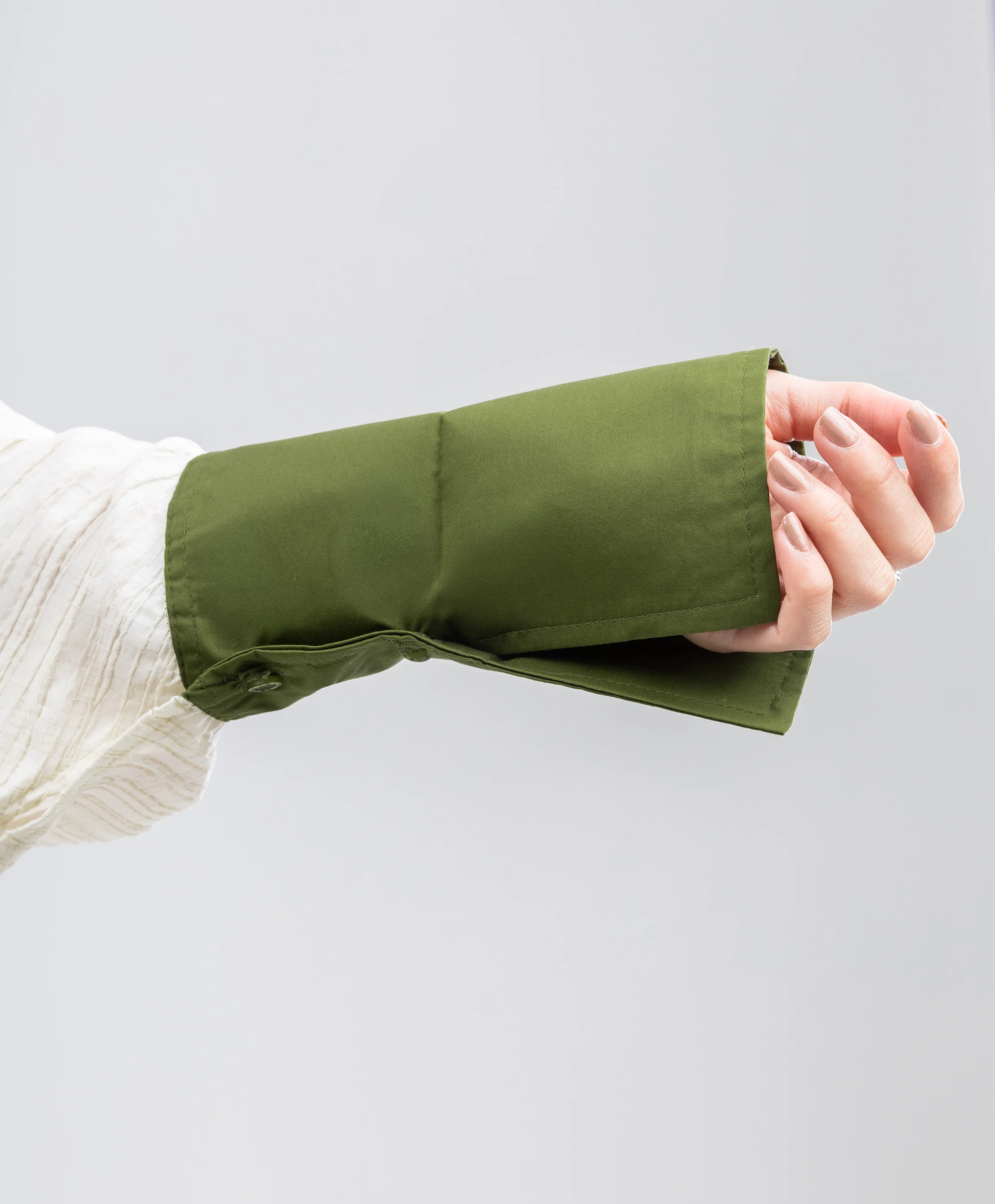 Cross Linen Blouse - Image 3