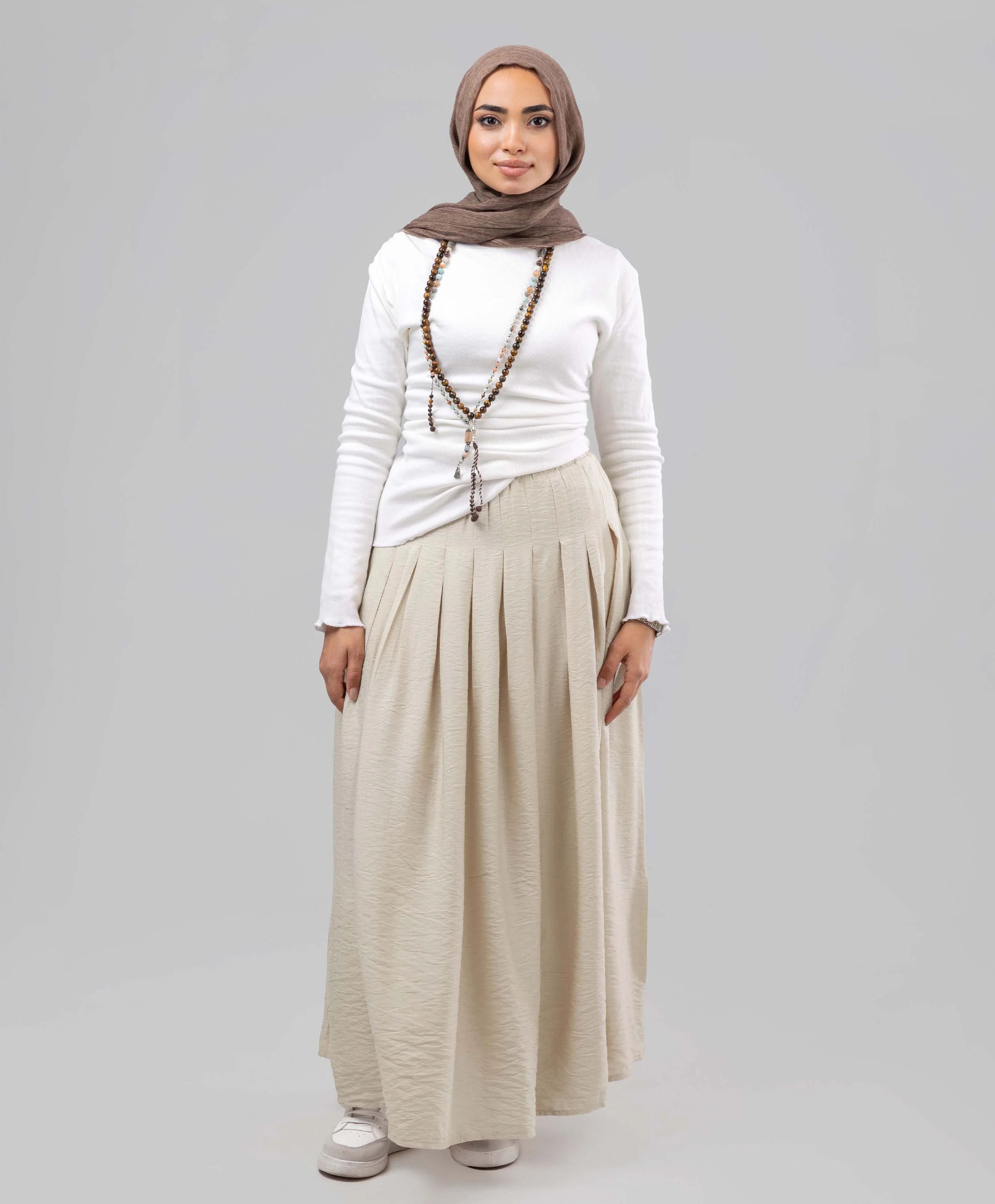 Flow Linen Skirt - Image 8