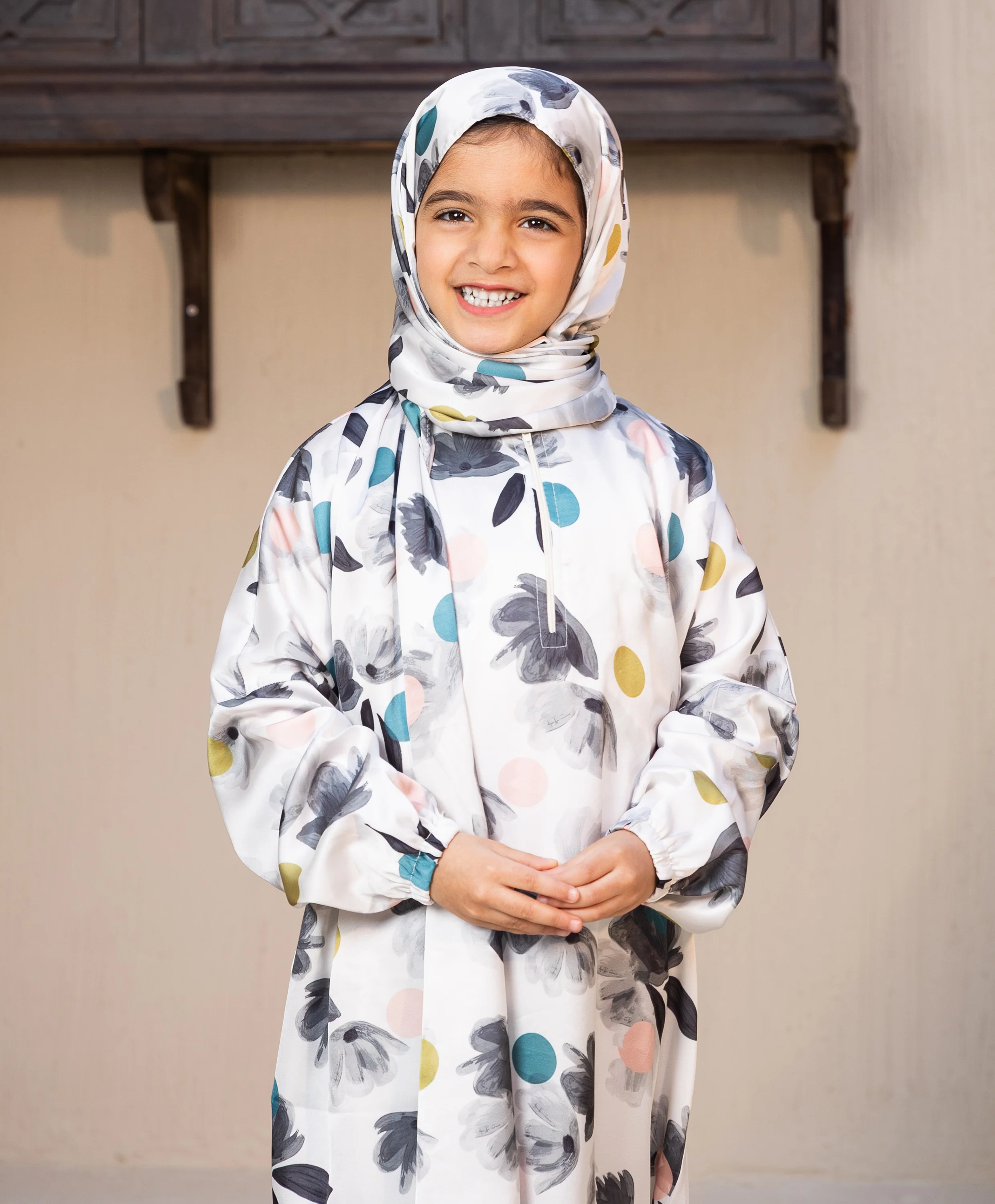 Flowery Satin Kids Isdal - Image 2