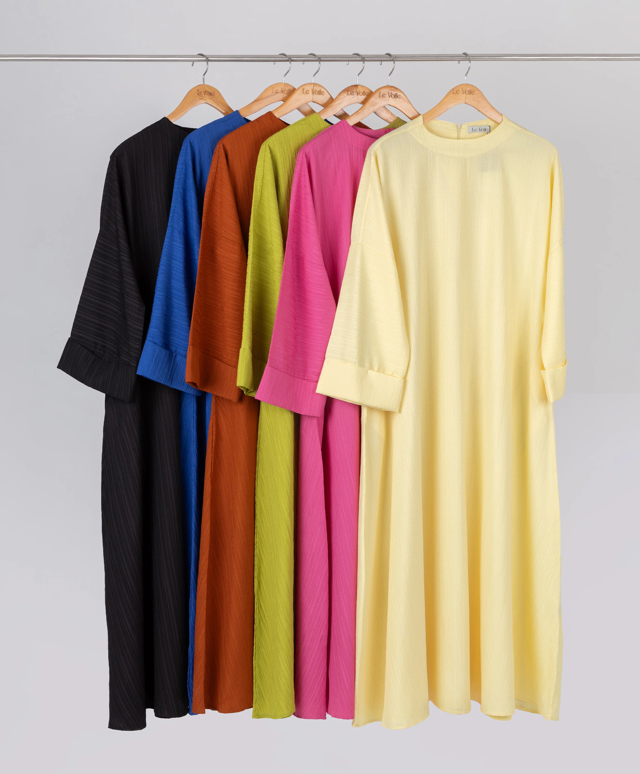Flowy Crinkle Dress - Image 2