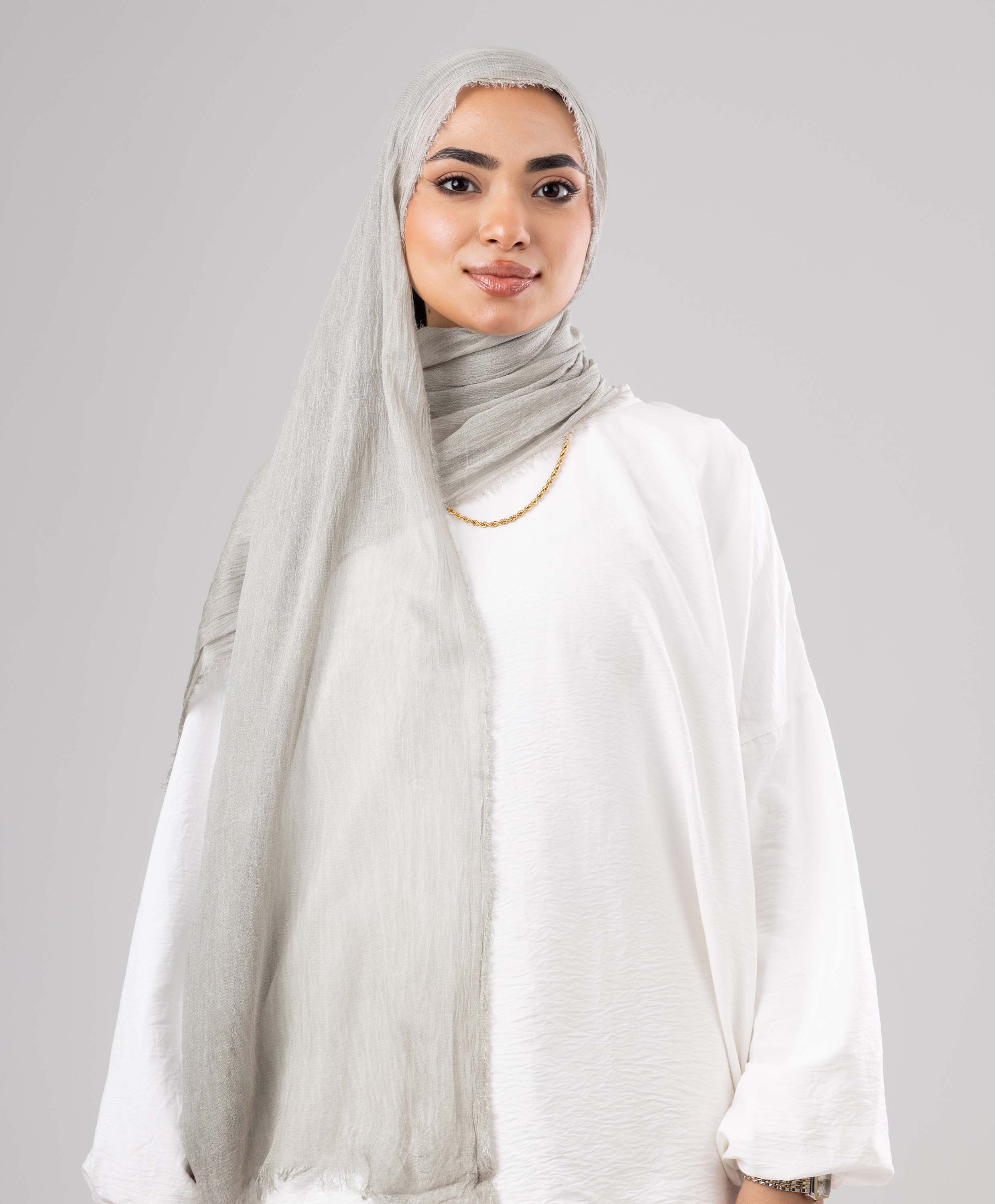 Gloomy Linen Marble Scarf - Image 15
