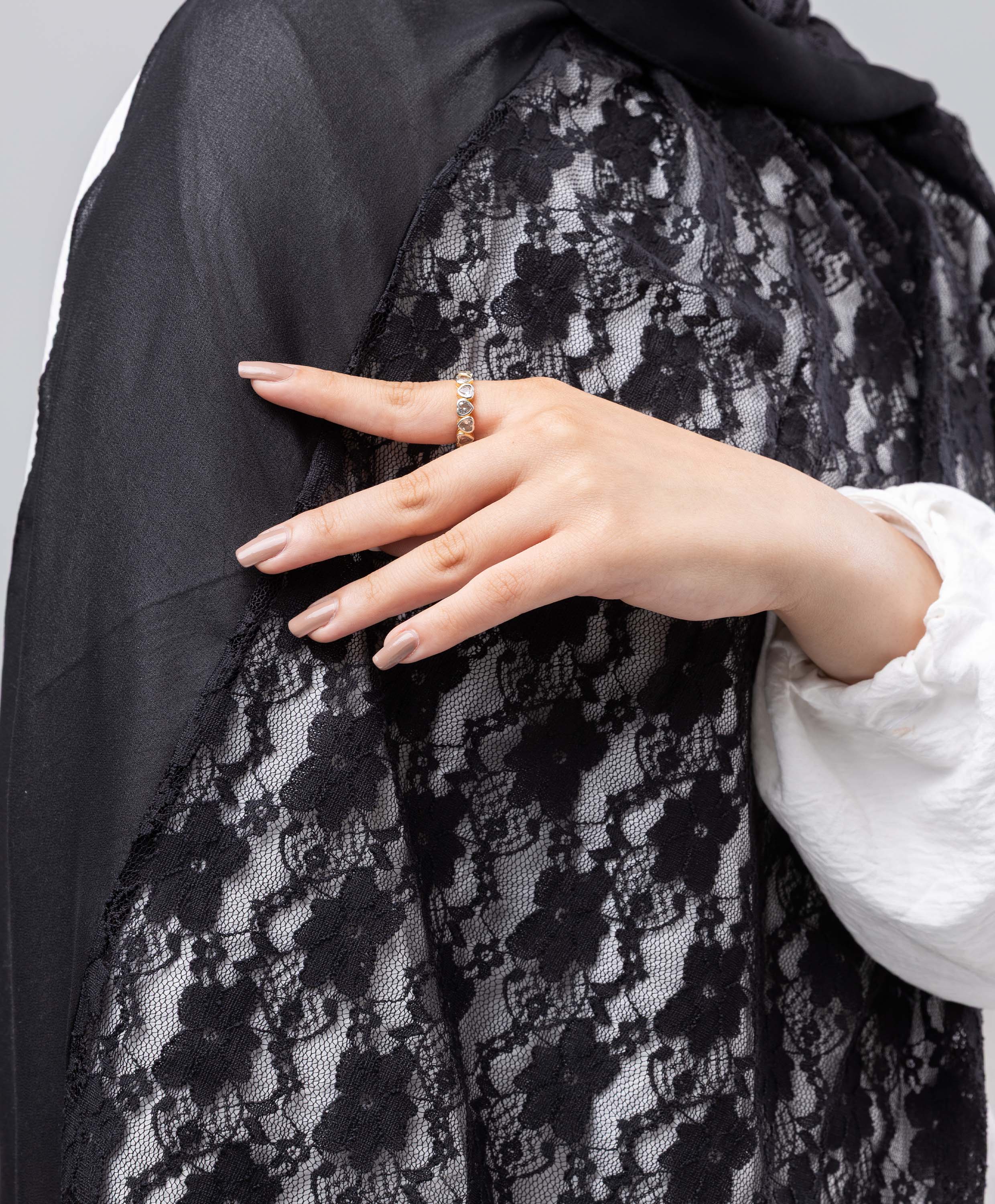 Lace Chiffon Scarf - Image 3