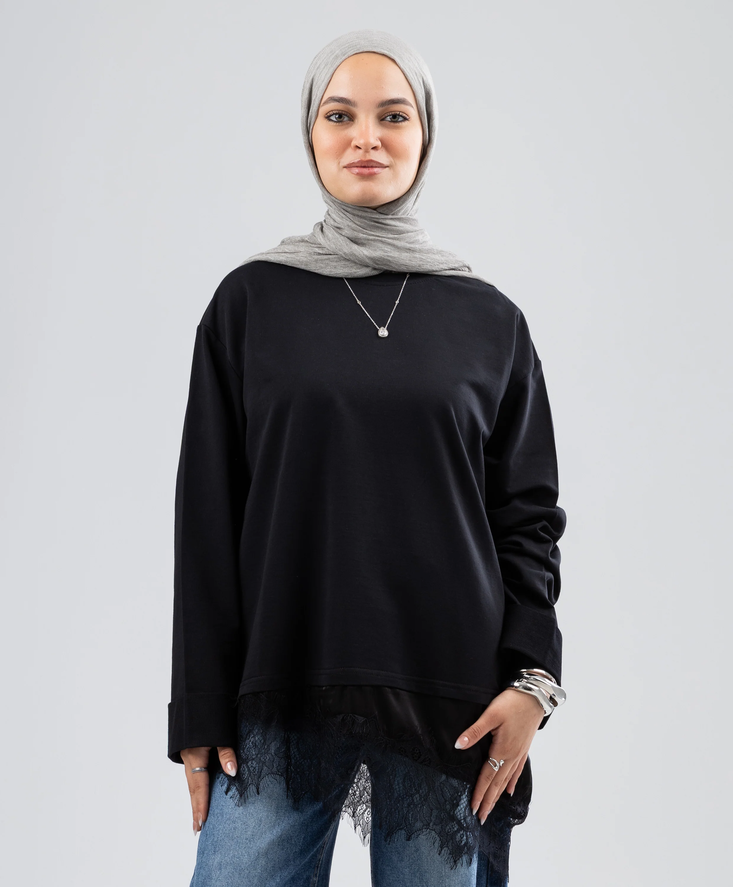Lace Trim Shirt - Image 8