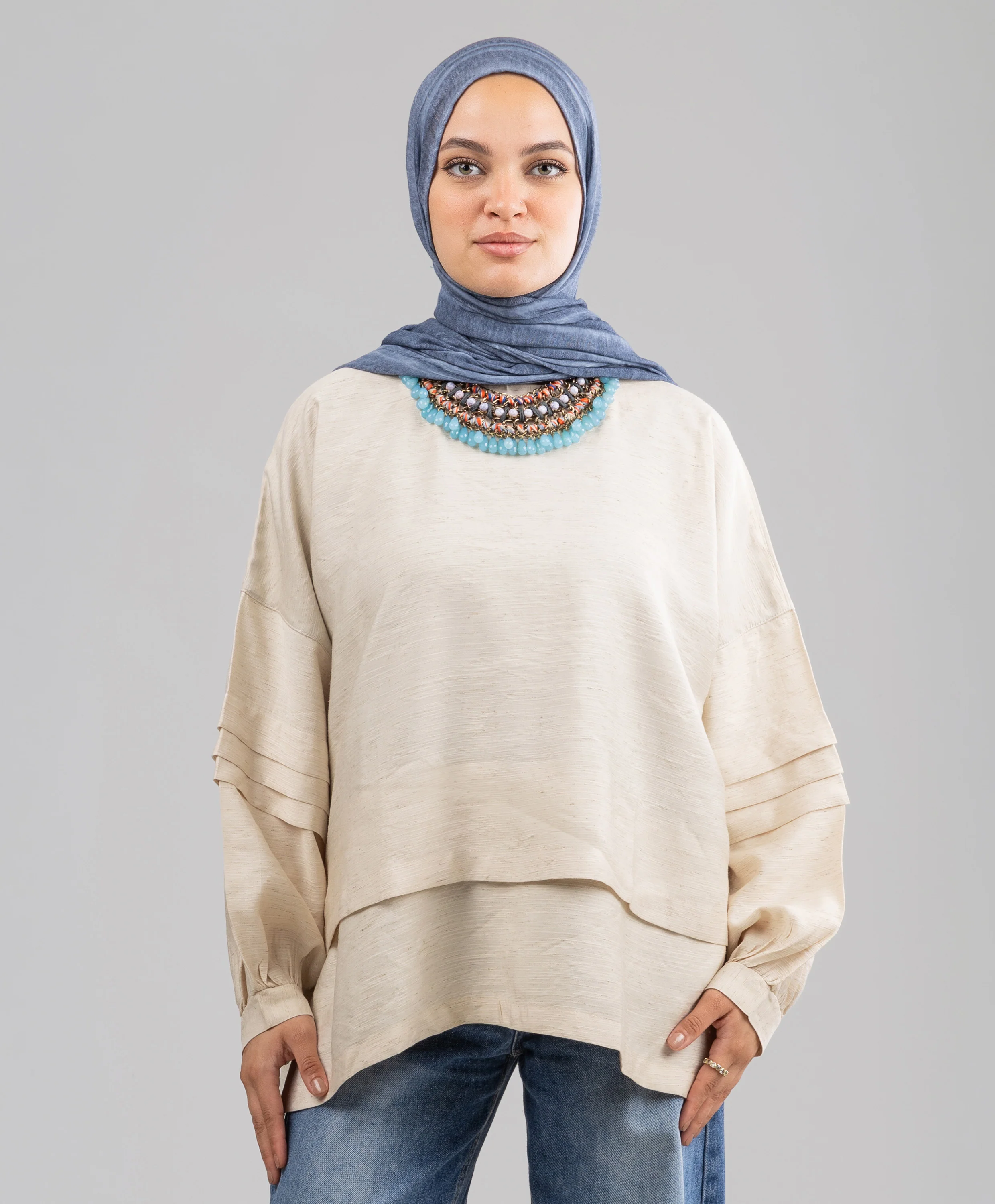 Loose Fit Blouse - Image 7