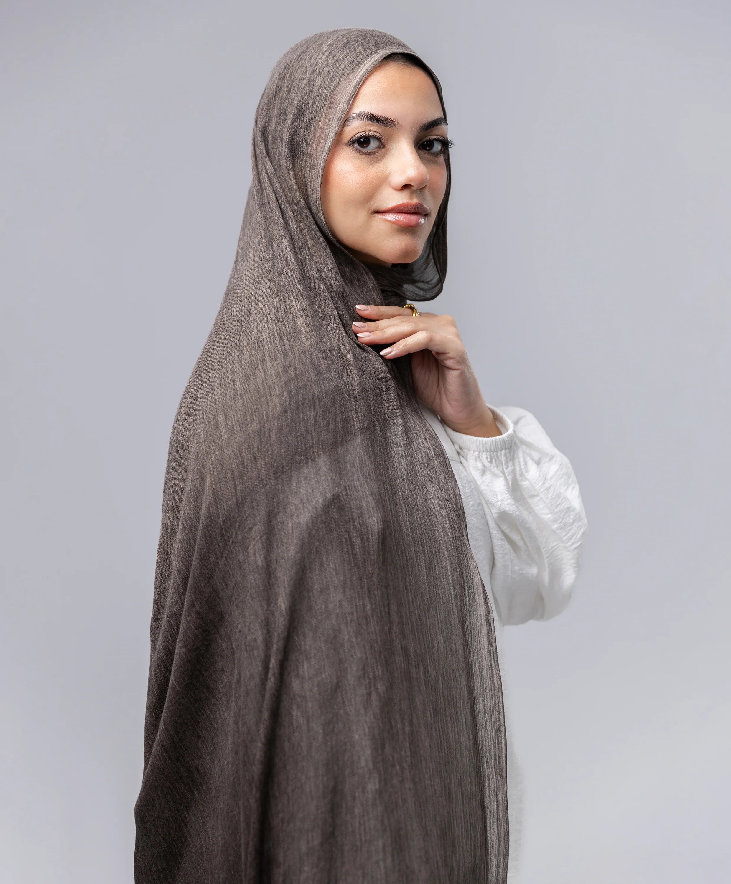 Marble Linen Scarf - Image 59