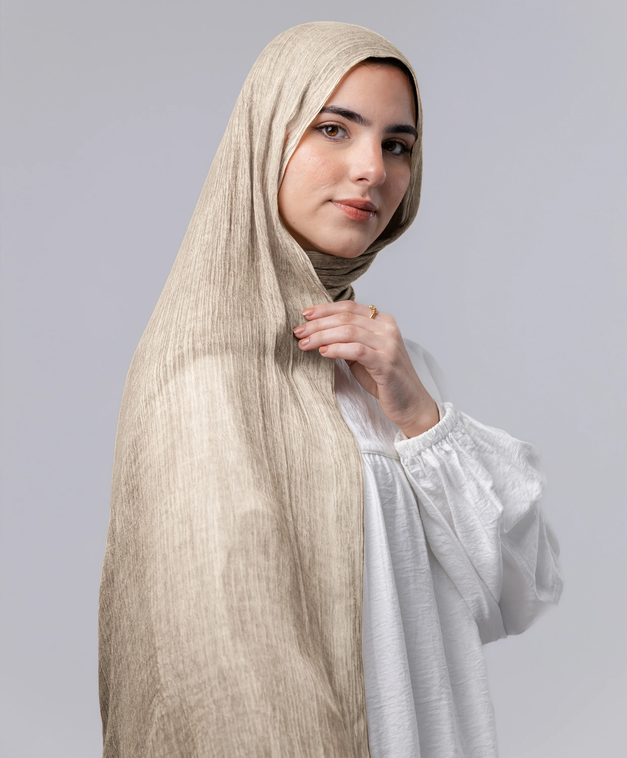 Marble Linen Scarf - Image 69