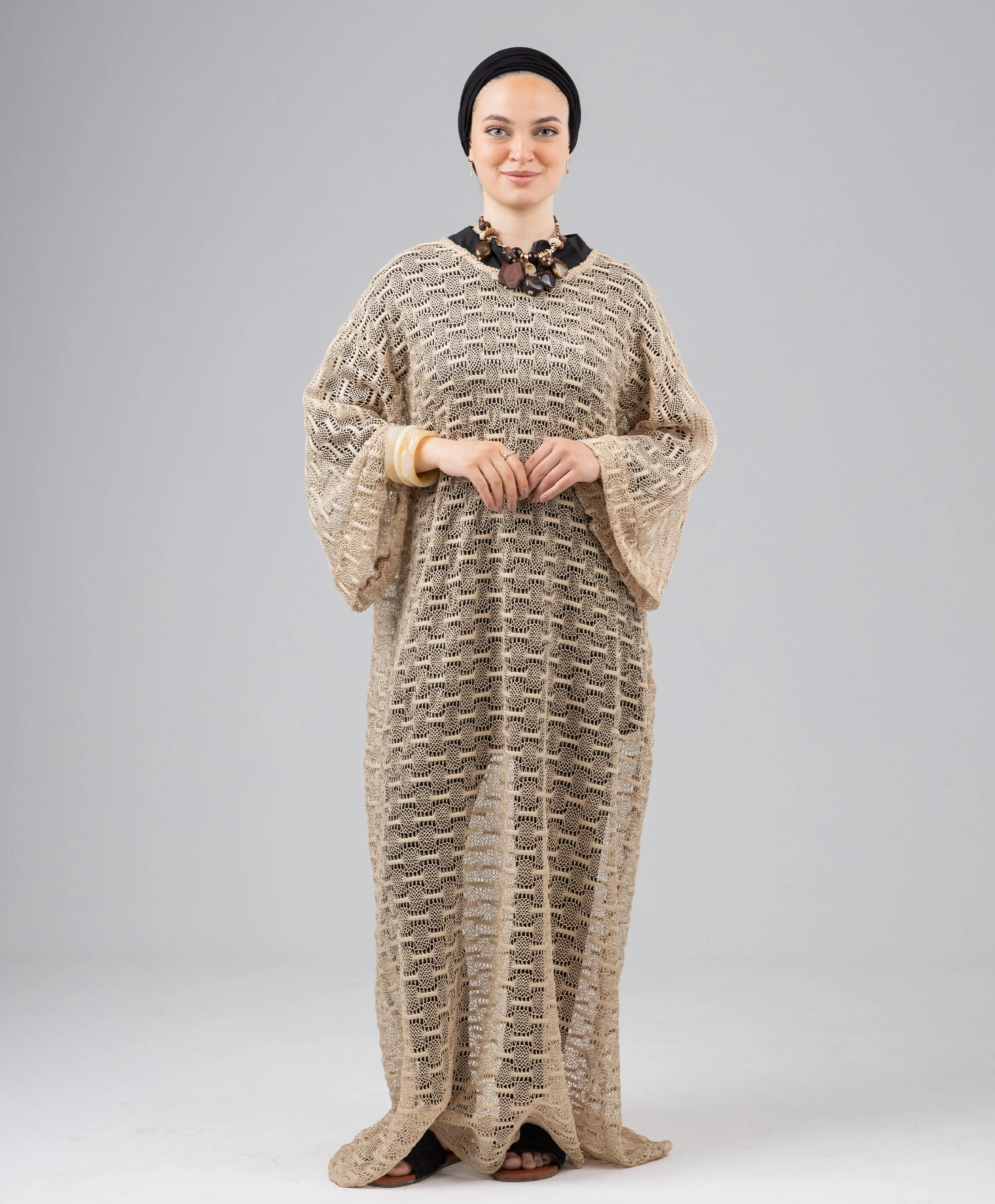 Mesh Maxi Dress - Image 6