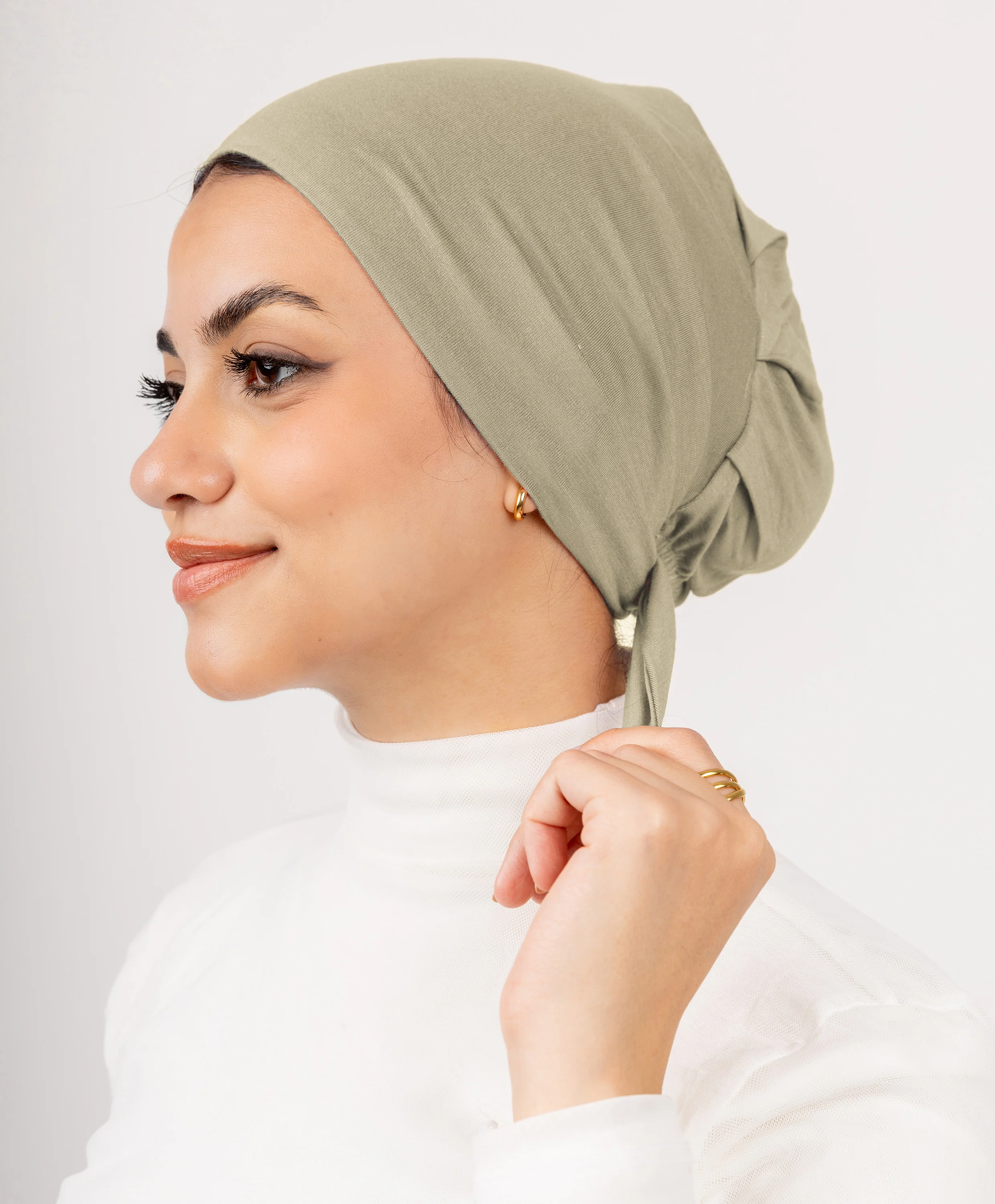 No Thread Underscarf with Tie-Back - Image 79