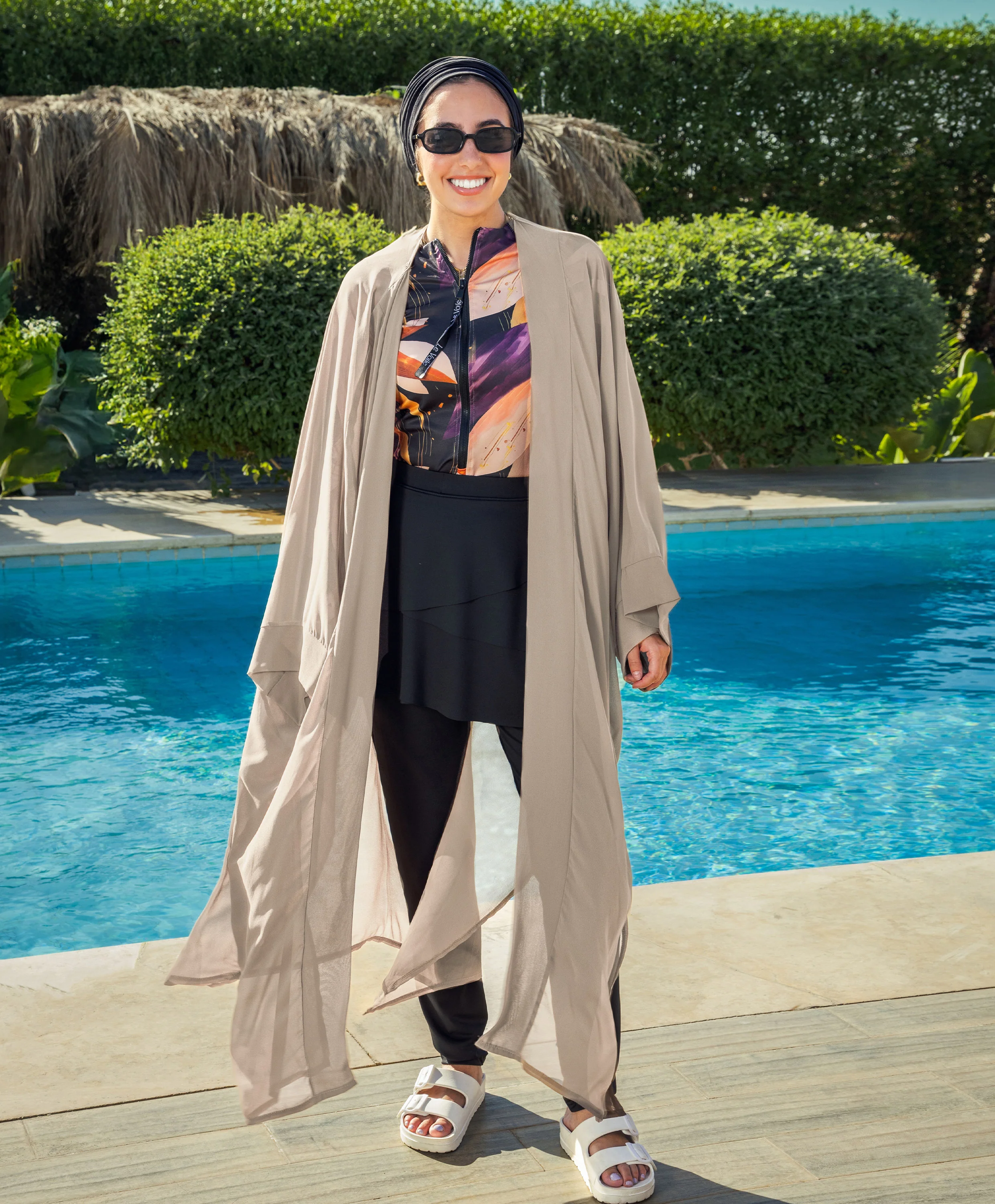 Plain Chiffon Kimono - Image 12
