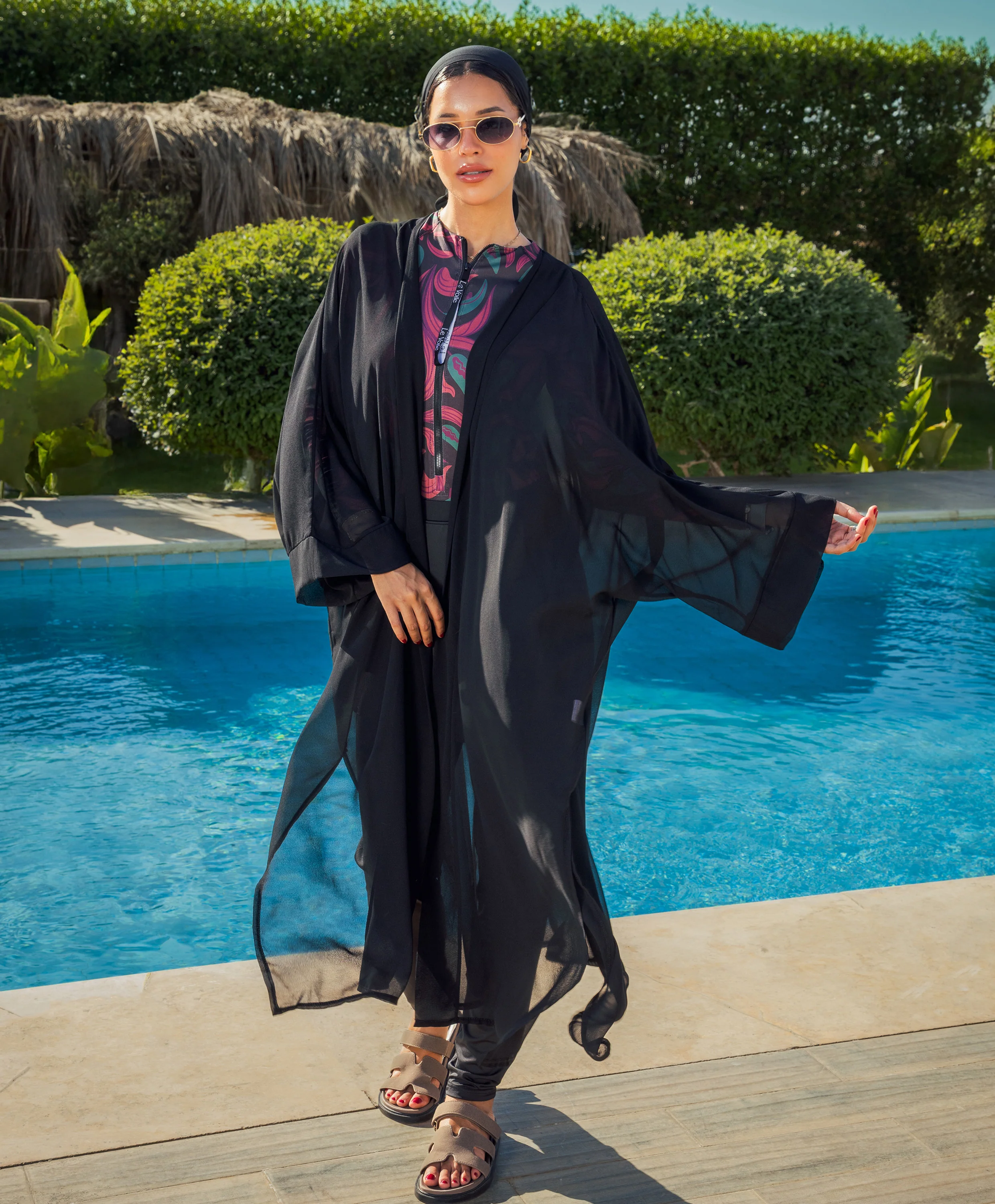 Plain Chiffon Kimono - Image 6