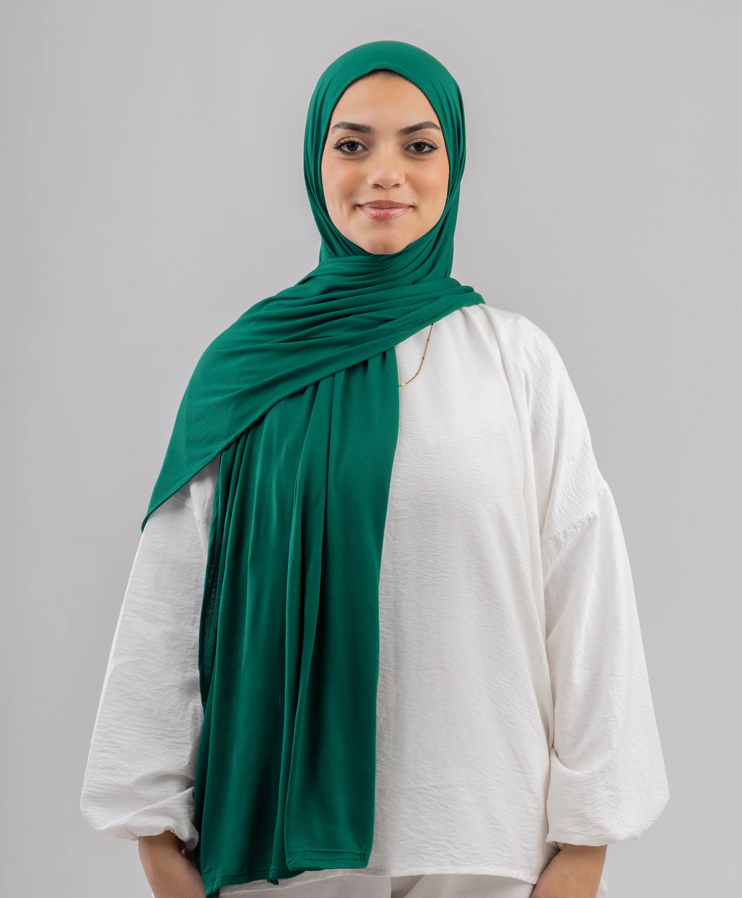 Plain Cotton Lycra Scarf - Image 61