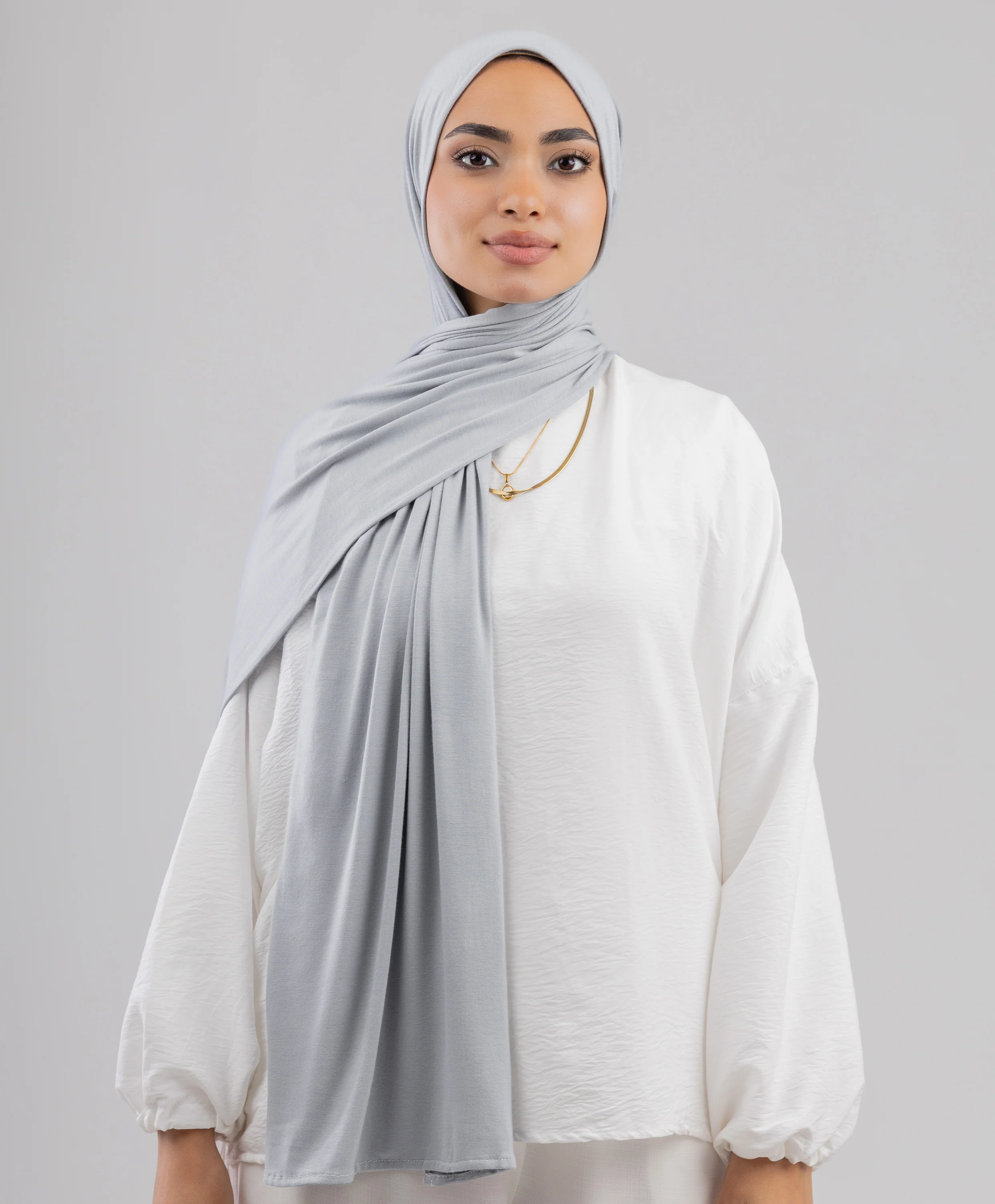 Plain Cotton Lycra Scarf - Image 89
