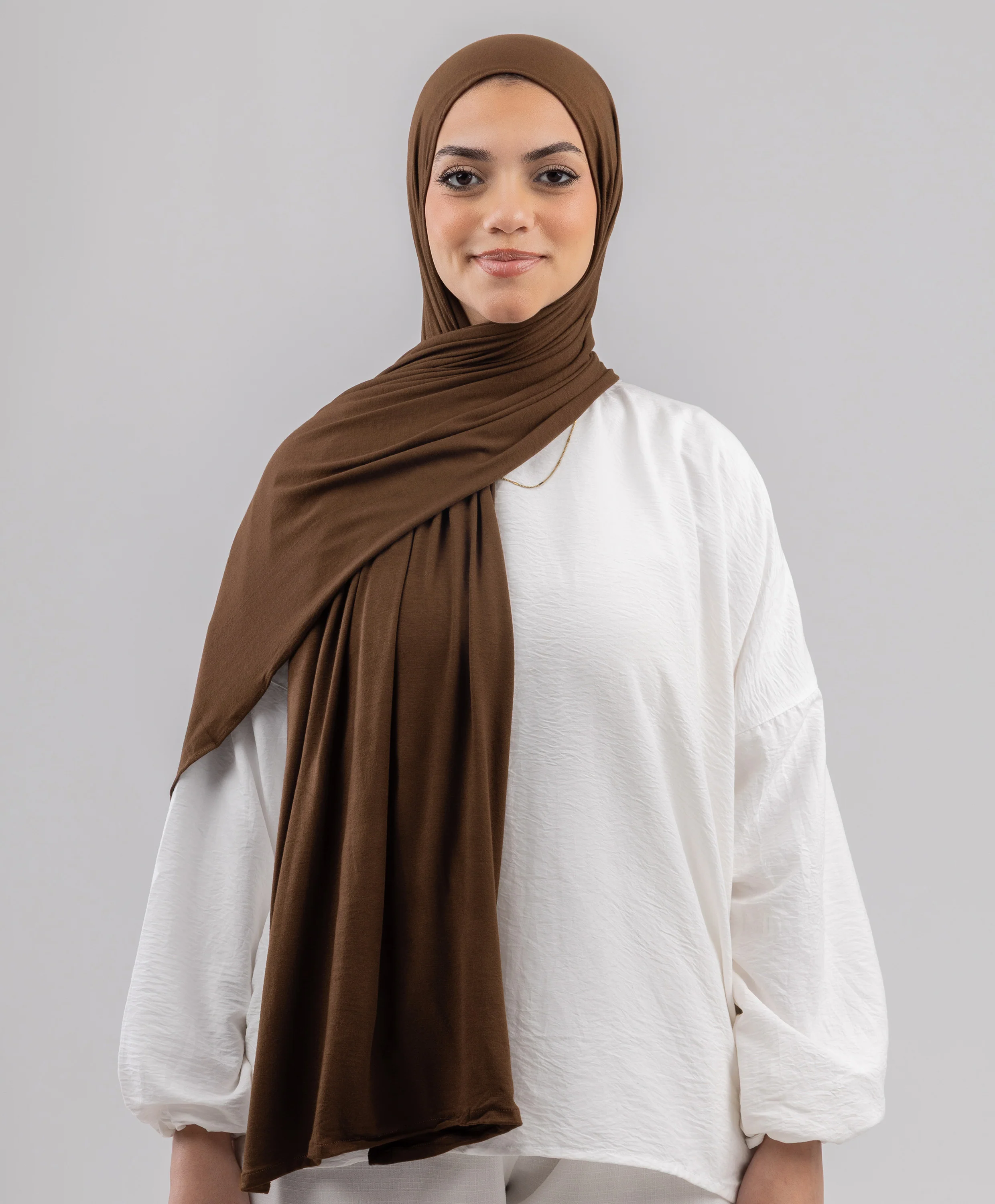 Plain Cotton Lycra Scarf - Image 94