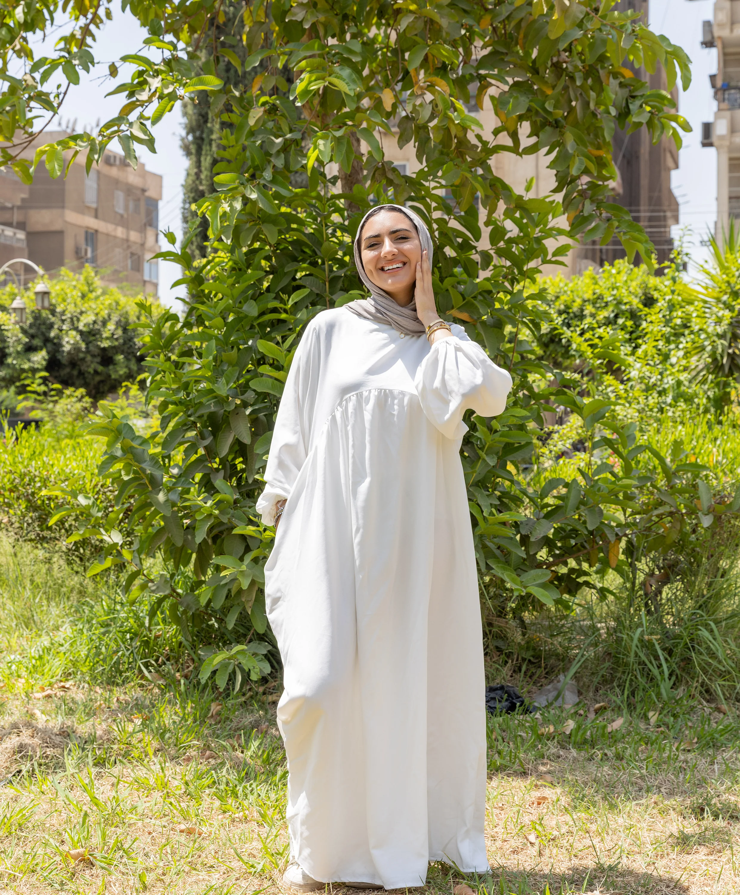 Plain Linen Dress - Image 5