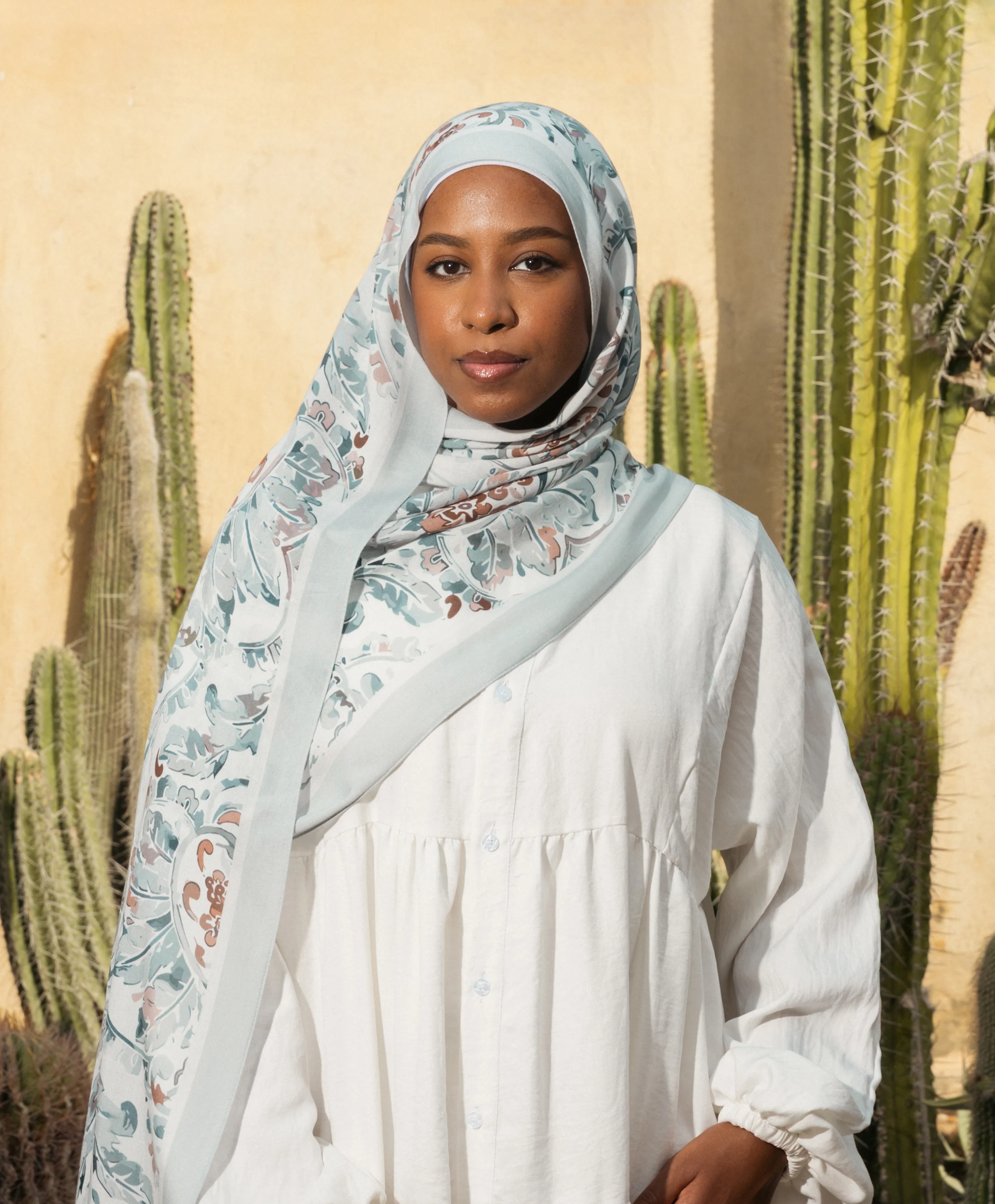 Quiet Bloom Modal Scarf - Image 2