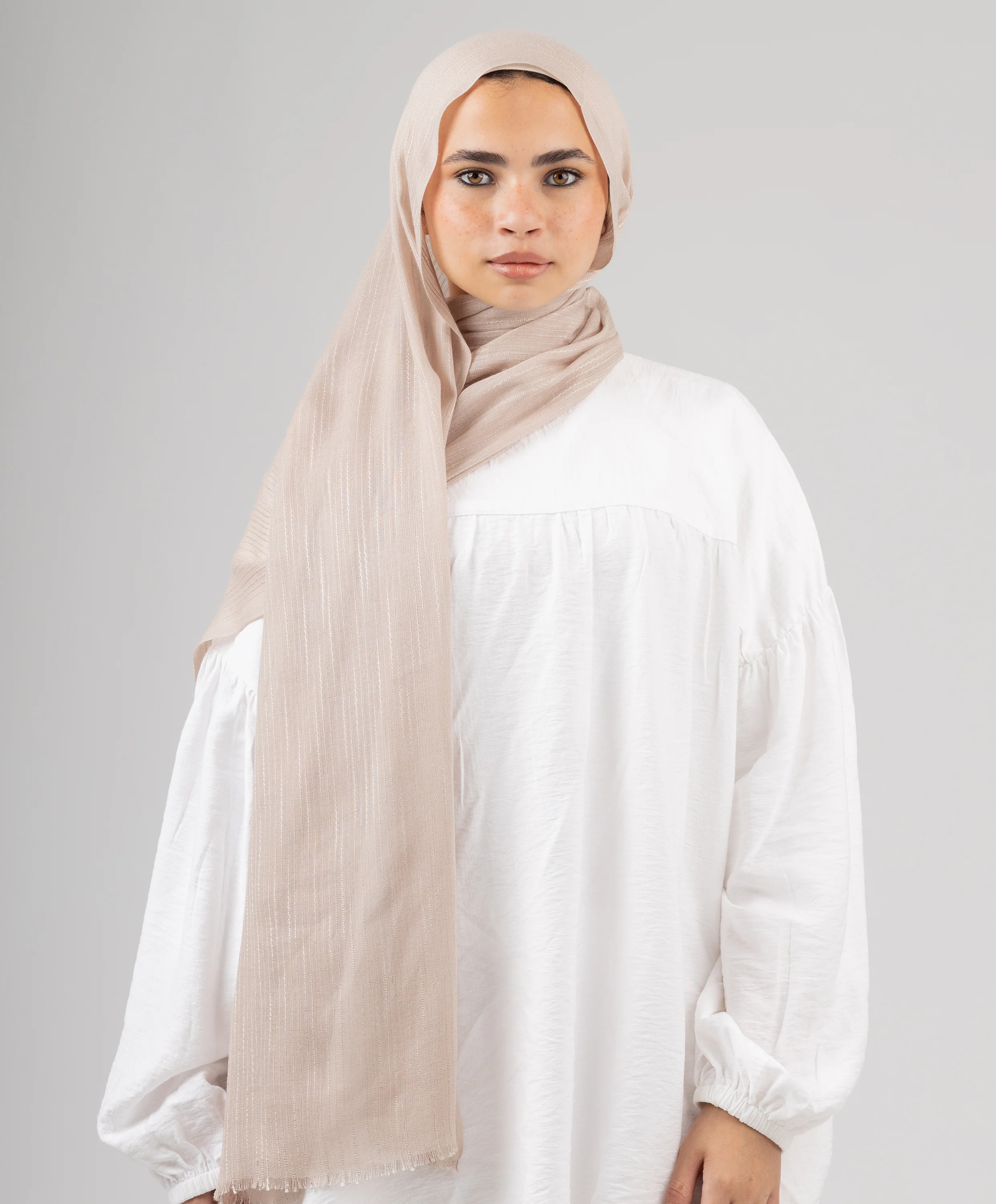 Ripple Linen Scarf - Image 6