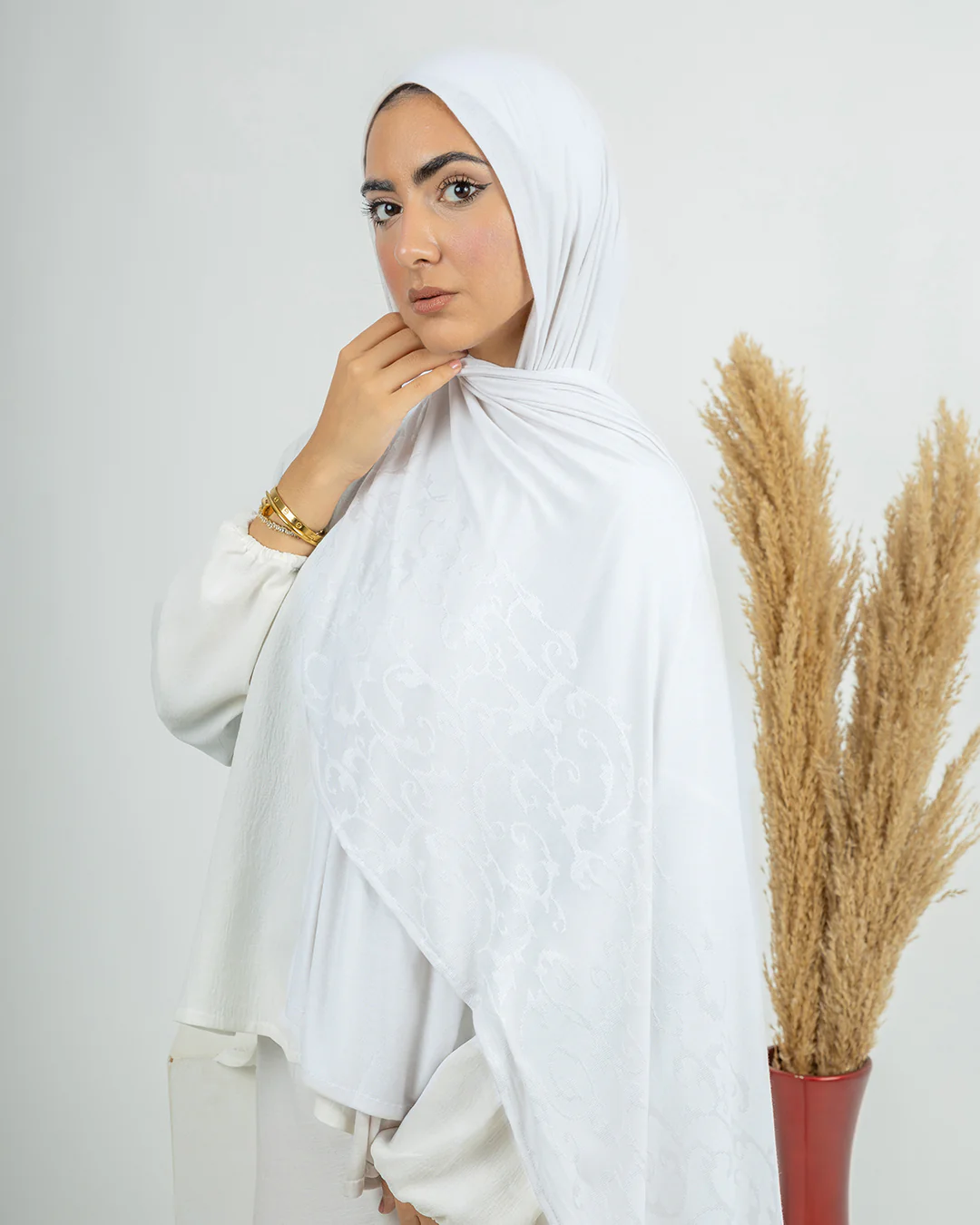 Scroll Lycra Scarf - Image 3