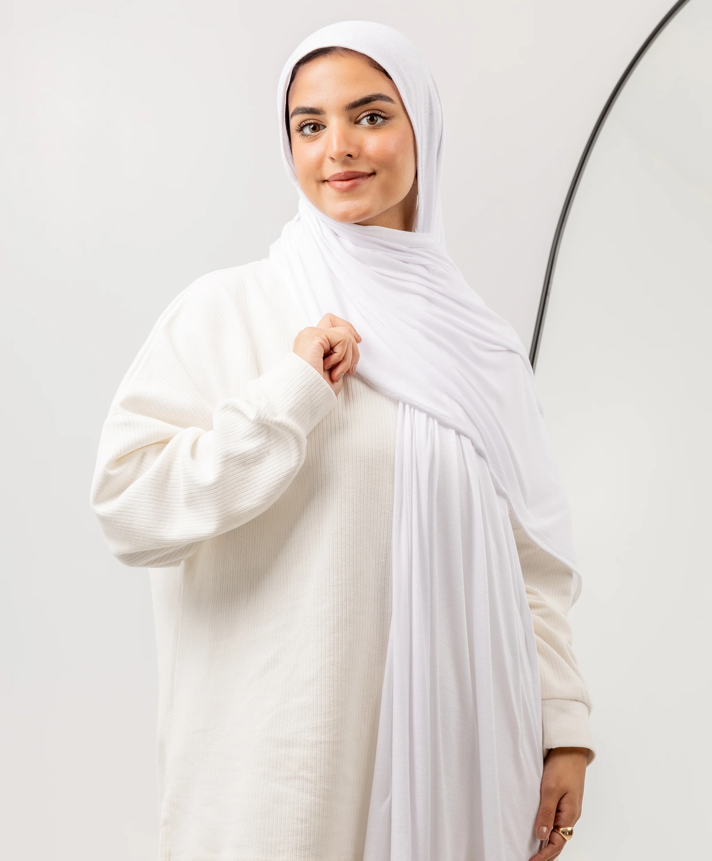Seamless Kuwaiti Lycra Scarf - Image 5