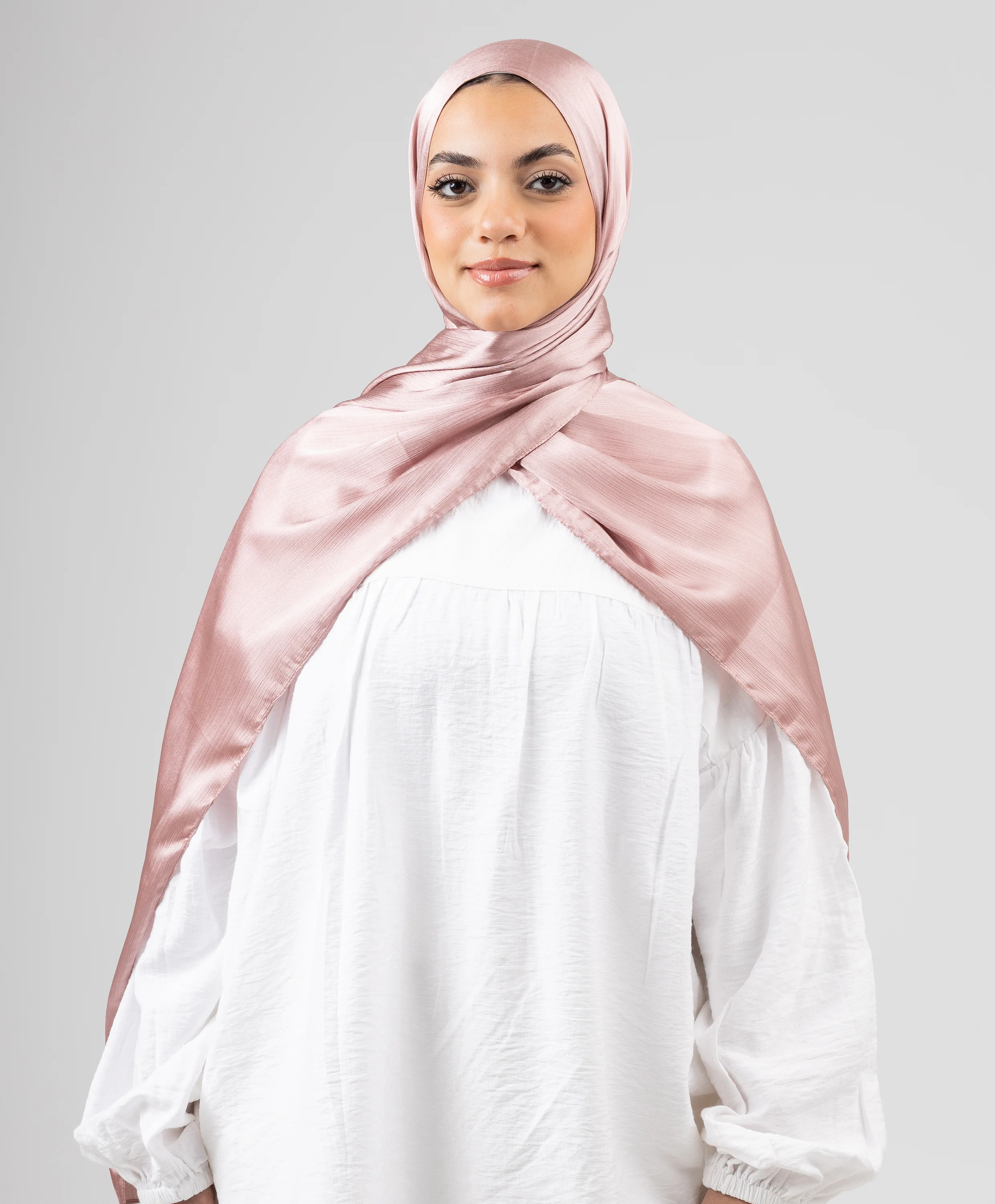Silk Crinkle Scarf - Image 8