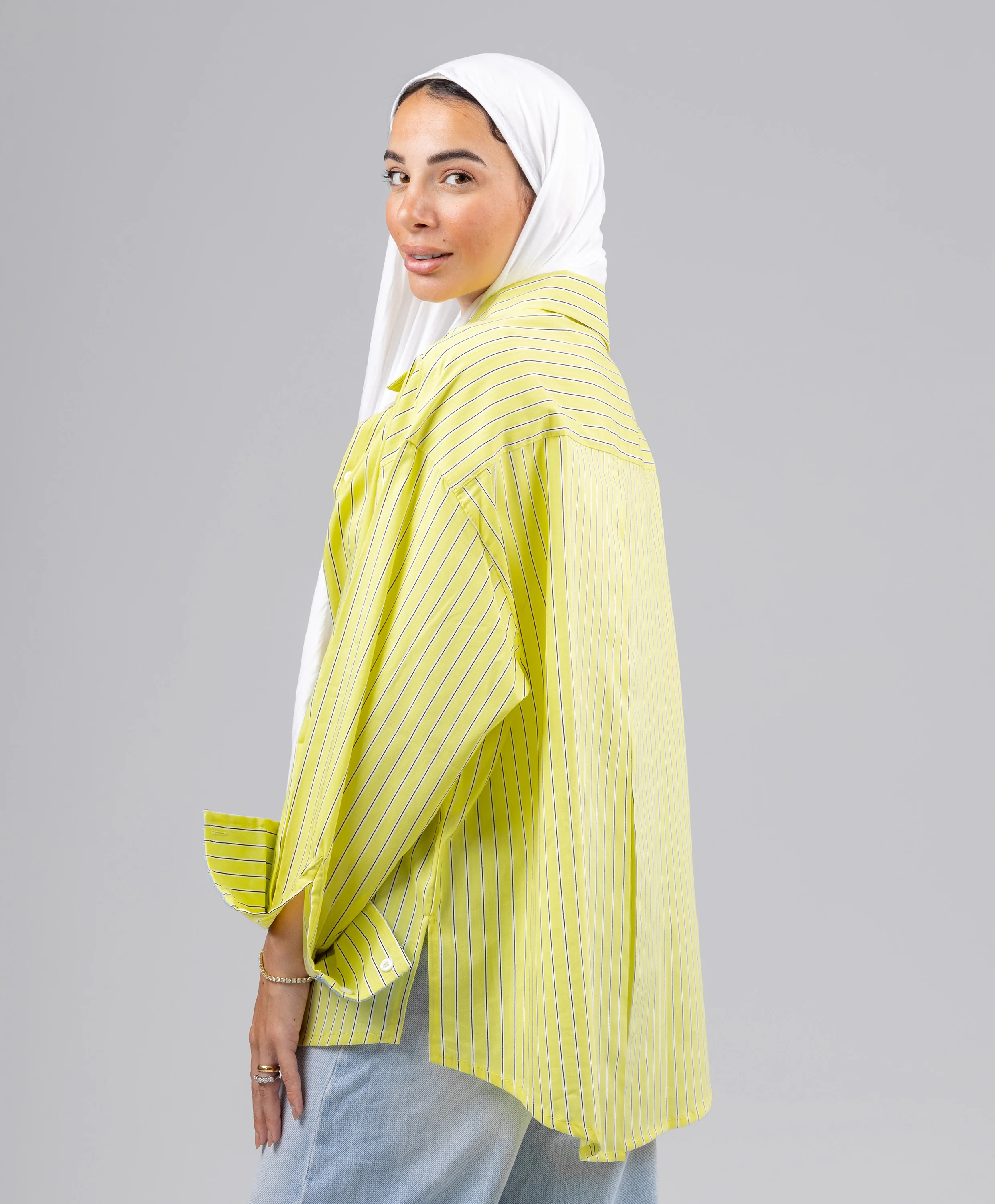 Stripe Poplin Shirt - Image 5