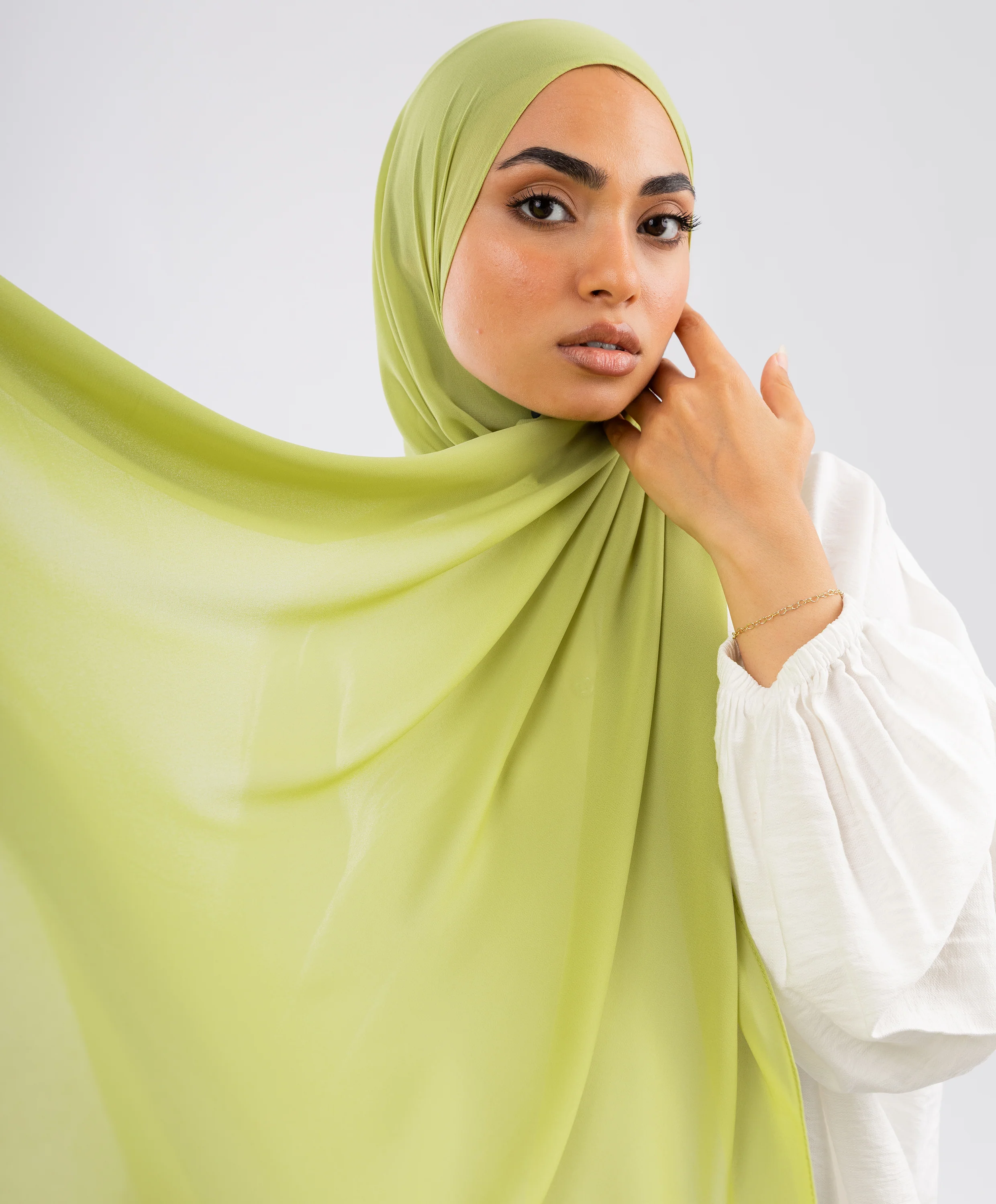 Vital Chiffon Scarf (Big Size) - Image 3